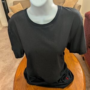 POLO Ralph Lauren Black Cotton Tee - Size M